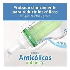 Reduction of colic symptoms with anti-colic baby bottle, reflux, burps, and gas relief, medical grade baby feeding accessories, innovative anti-colic technology for infants.