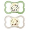 Soothing baby pacifiers with cute, sleep-themed and nature-inspired designs, perfect for comforting infants and adding a gentle touch to bedtime routines.