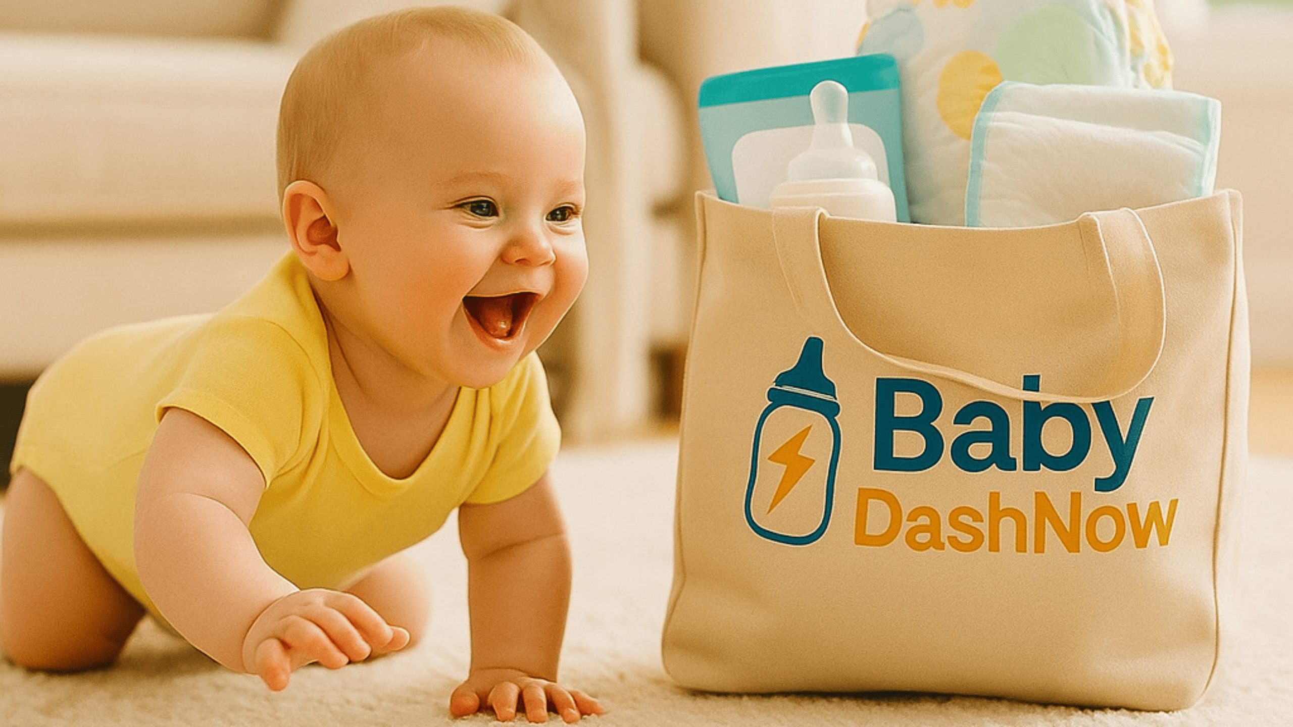 BabyDashNow family moment