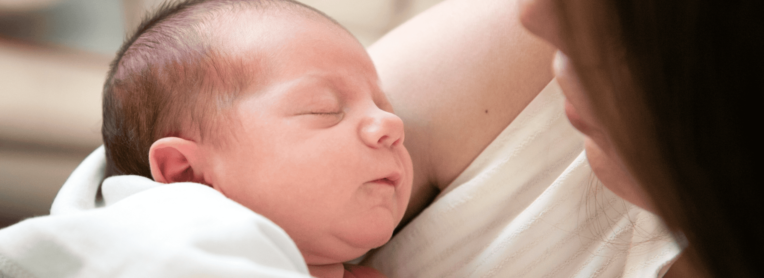 Sleeping newborn