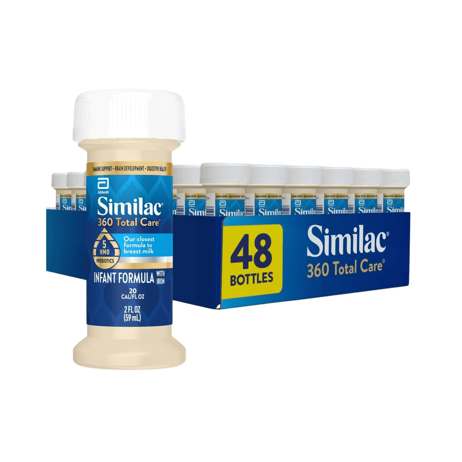 🍼 Similac® 360 Total Care Ready-to-Feed Formula (48 Bottles)