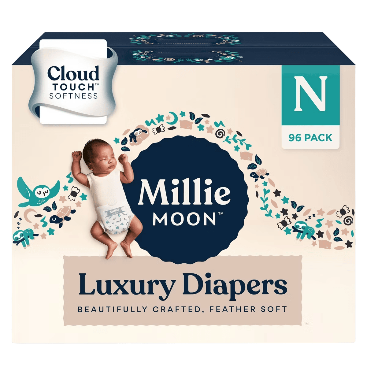Newborn diapers pack