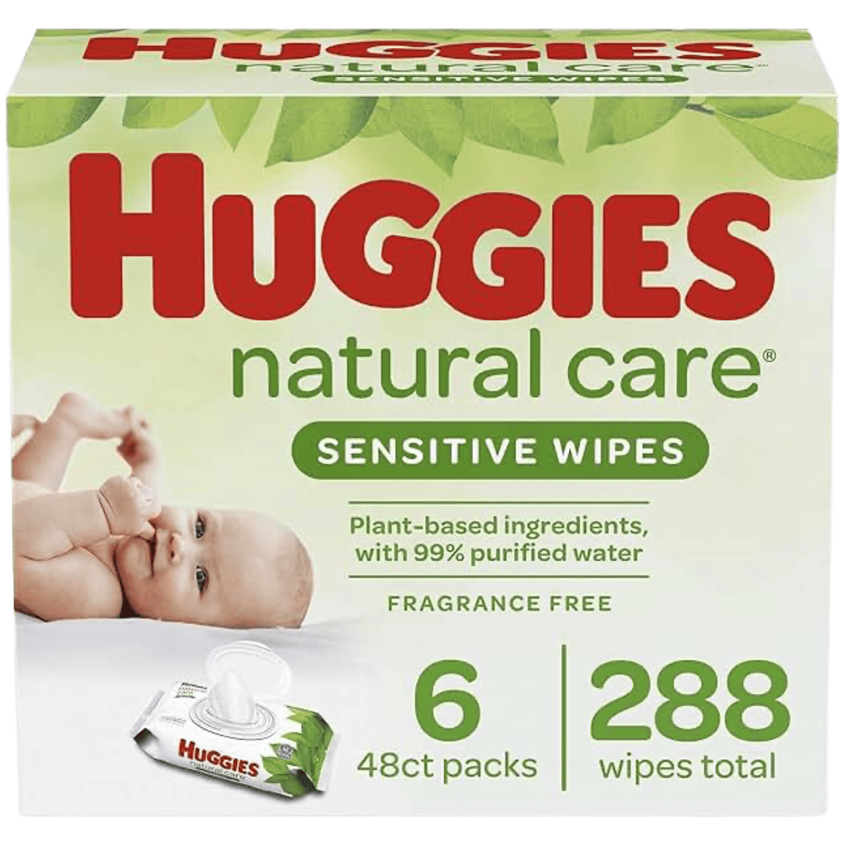 Huggies Natural Care Sensitive Wipes