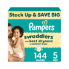Pampers Swaddlers Sensitive Disposable Diapers - Size 5 - 144ct